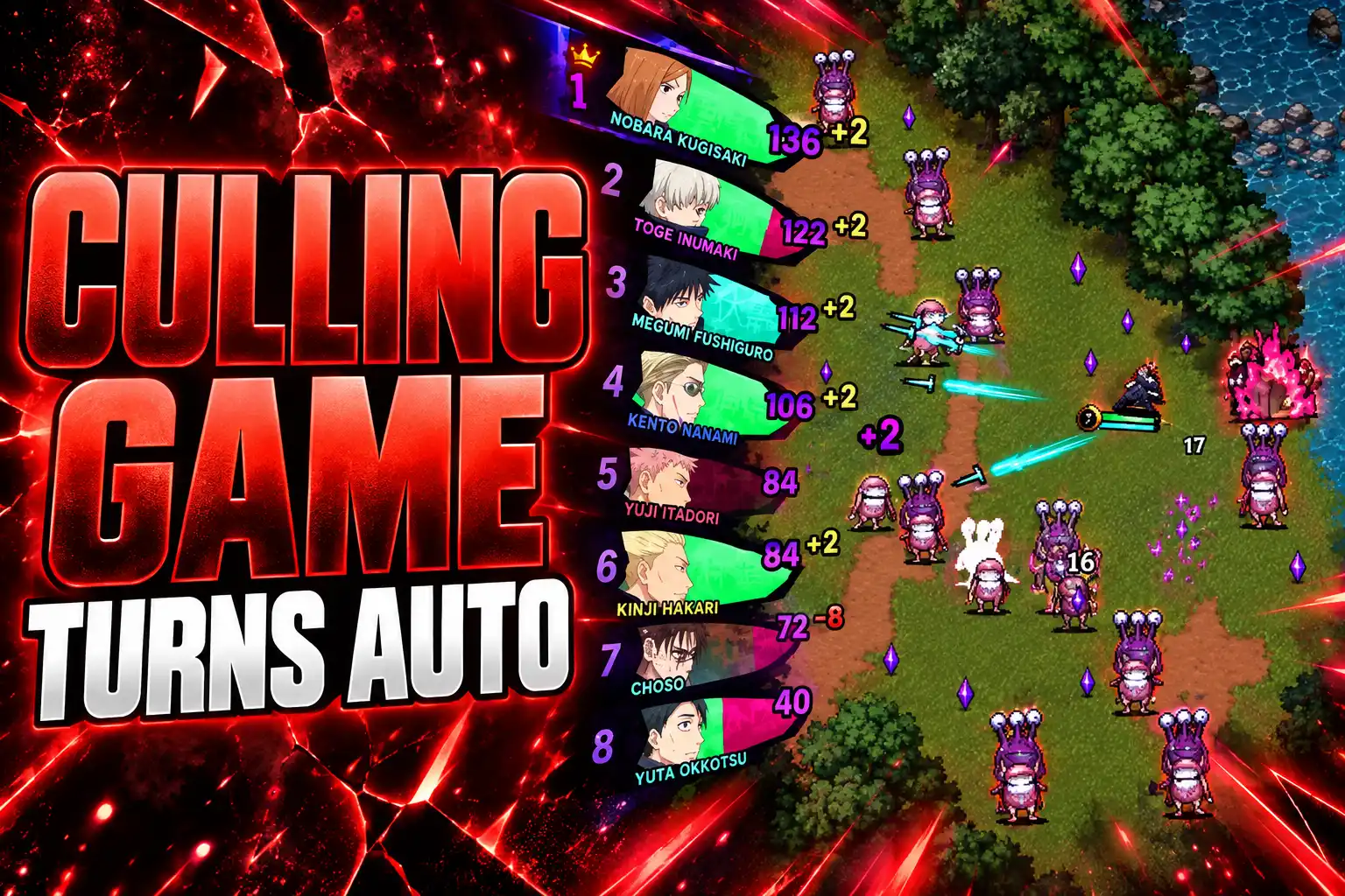 Jujutsu Kaisen Rumble Survivaton Culling Game auto