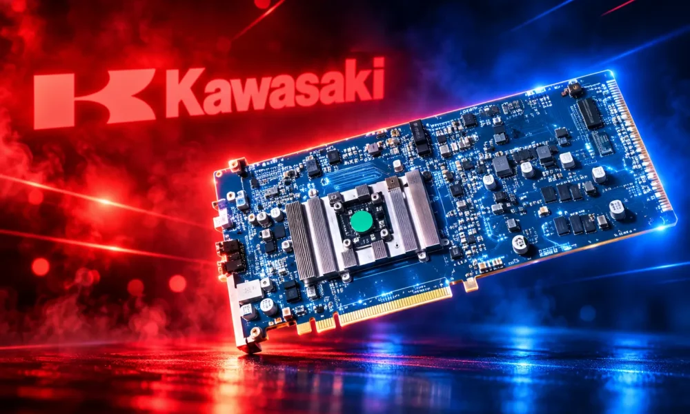 Kawasaki EdgeCortix aerial defense teaming agreement