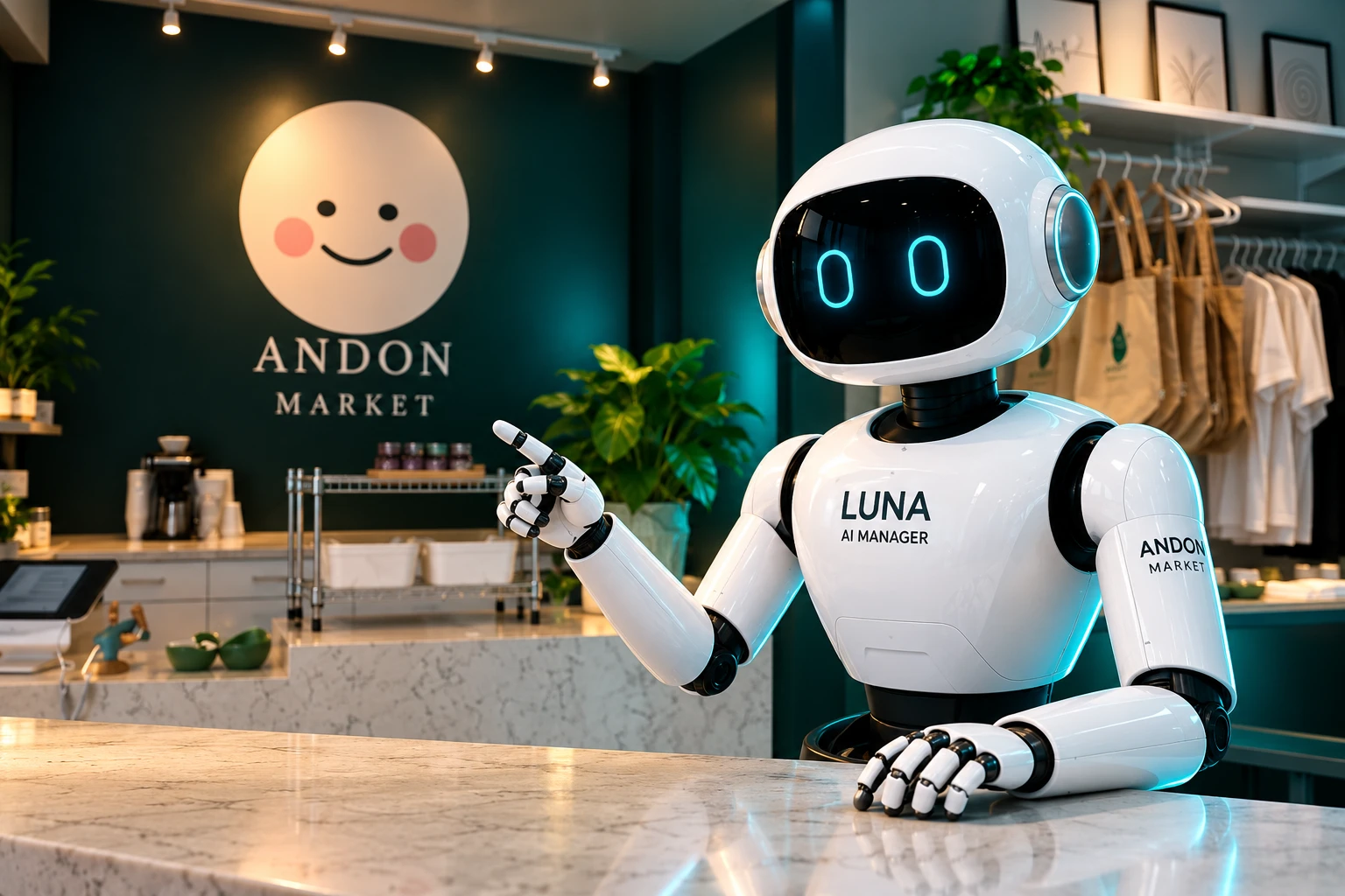 Luna AI boss Andon Market fired employee San Francisco