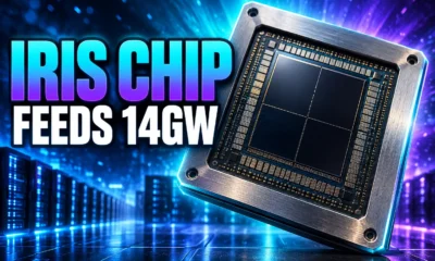 Meta Iris AI chip September production 14 gigawatts