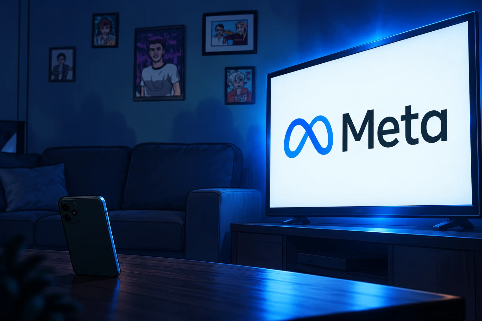 Meta caps teens two hours Instagram Facebook TV