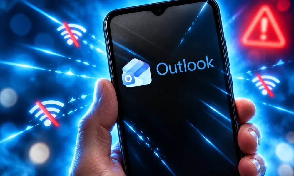 Microsoft Outlook outage shared authentication config