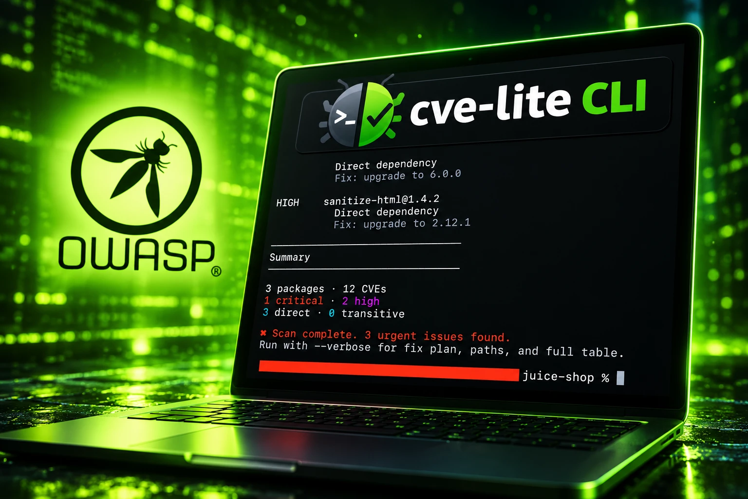 OWASP CVE Lite CLI AI assistant skill files