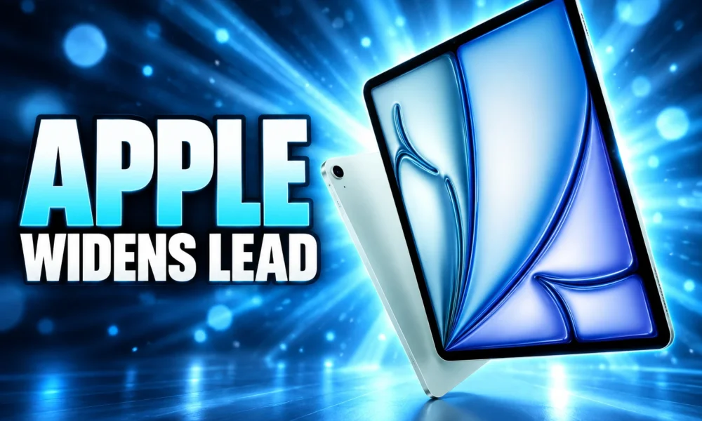 Apple iPad Q1 2026 40 percent tablet share
