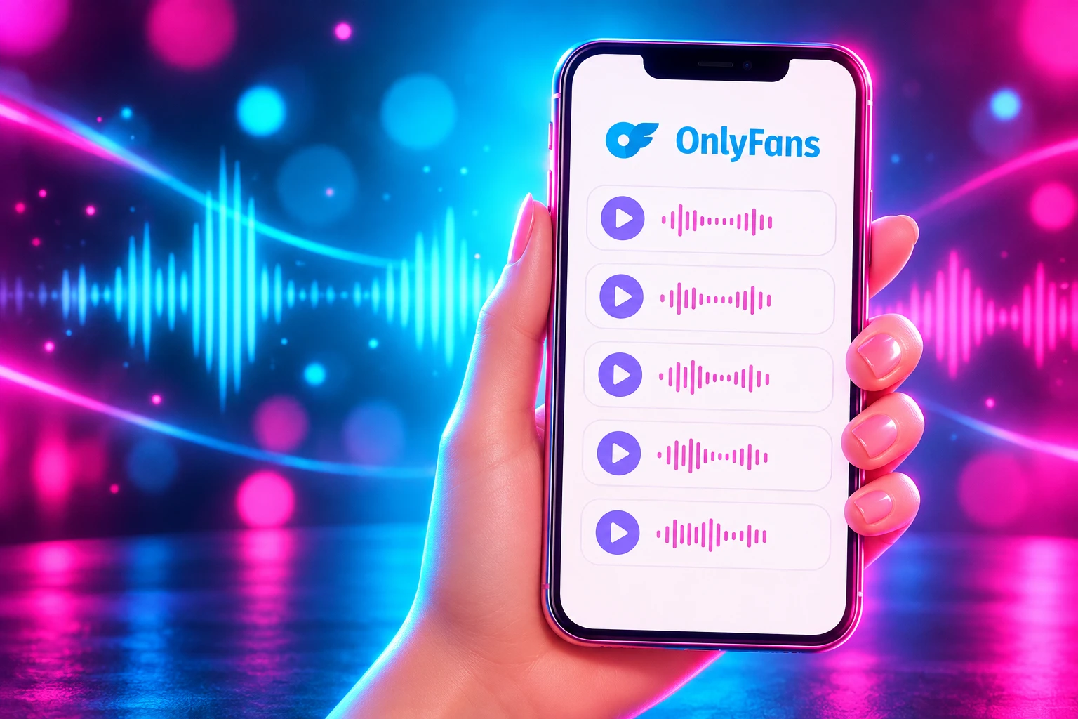 OnlyFans AI promoters X voice notes bot tests