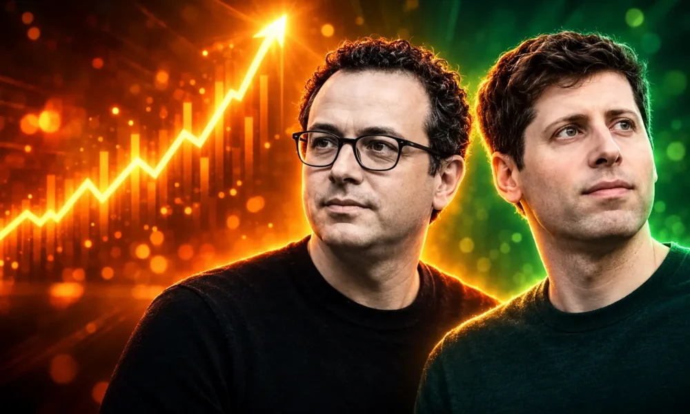 OpenAI Anthropic took 43 percent of venture dollars