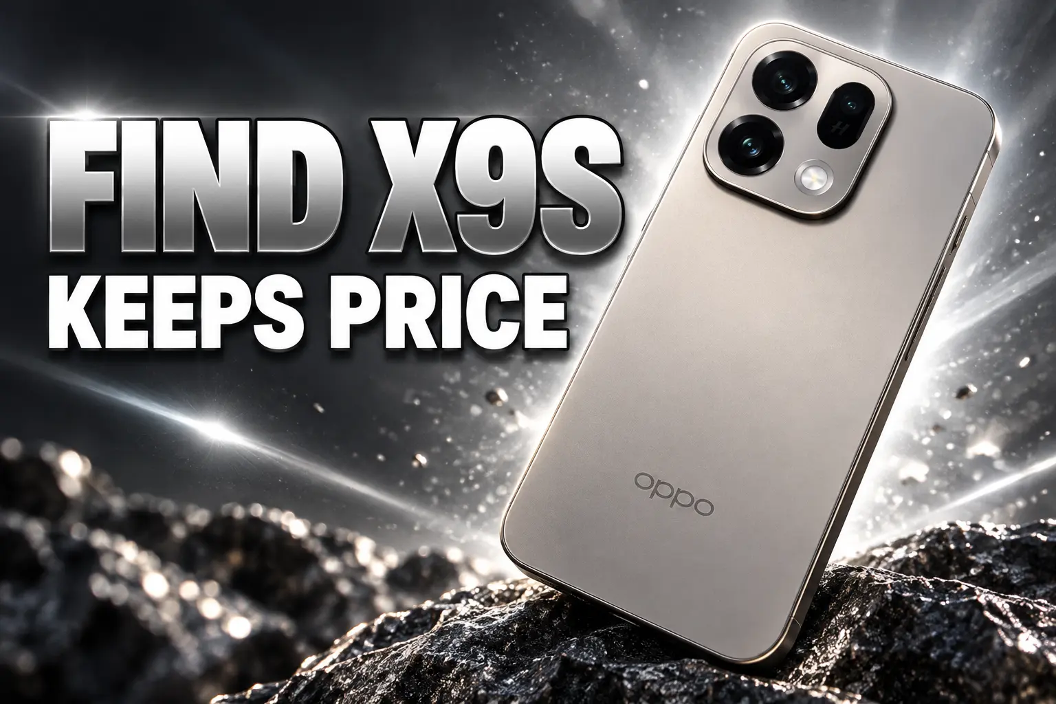 Oppo Find X9s same price as X9 after cuts