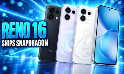 Oppo Reno 16 global Snapdragon 7 Gen 4 ships