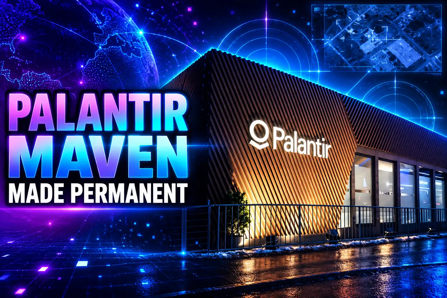 Palantir Maven Smart System Pentagon program of record