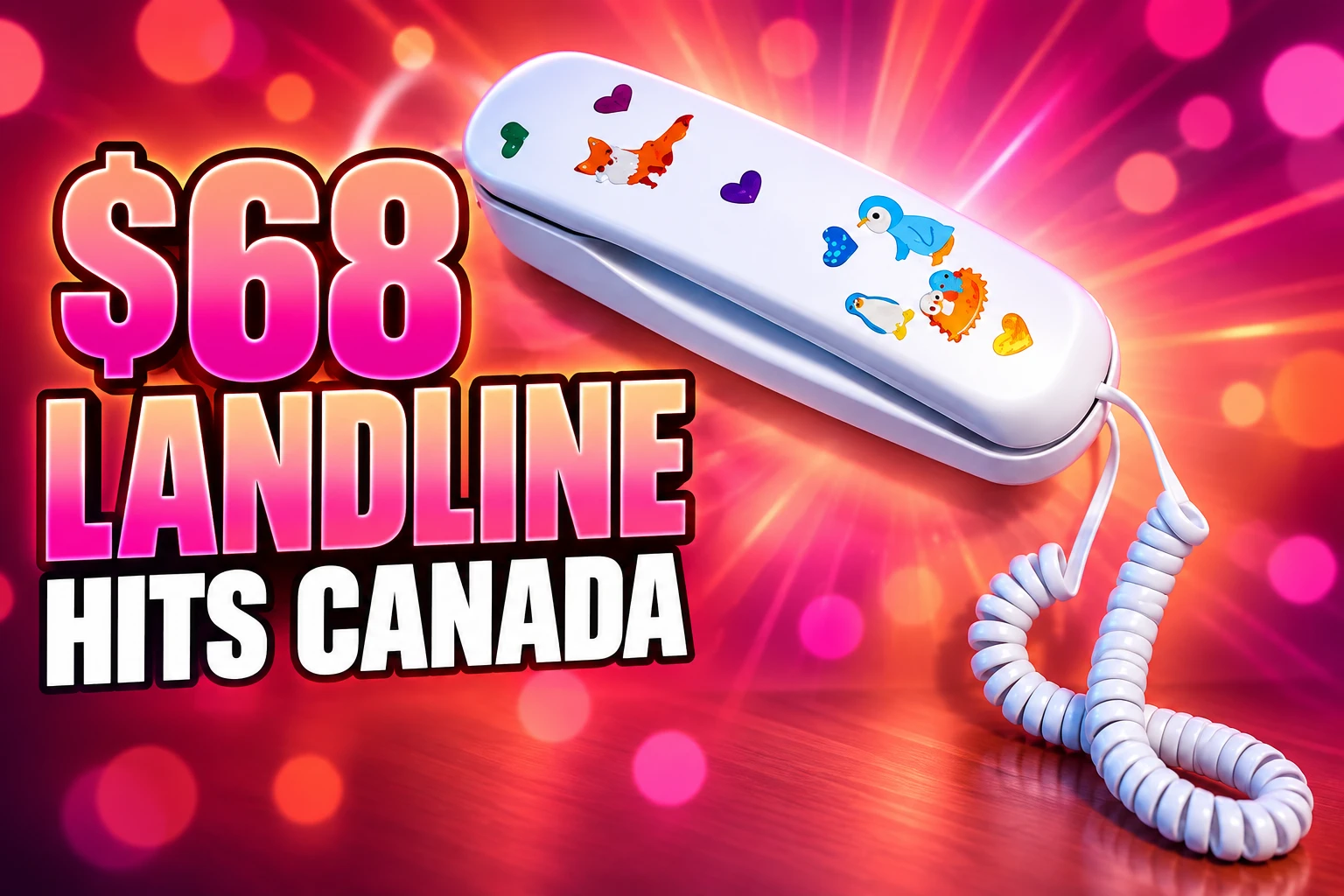 Pinwheel Home $68 kids landline Canadian pre-orders