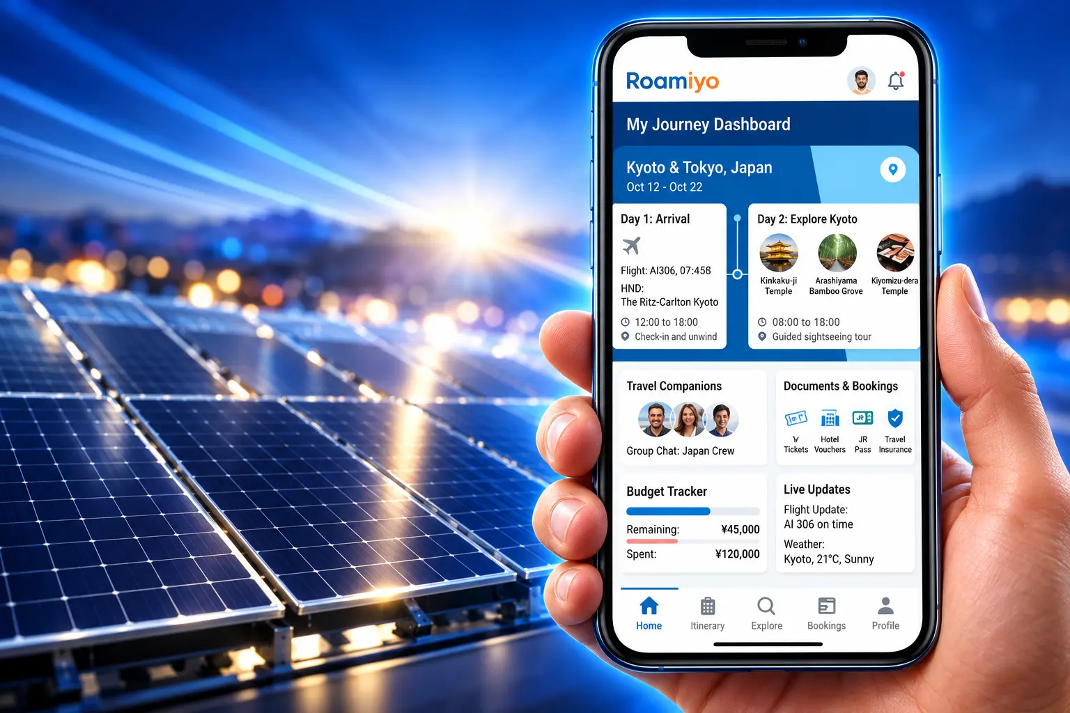 Roamiyo travel app million download target Emmvee