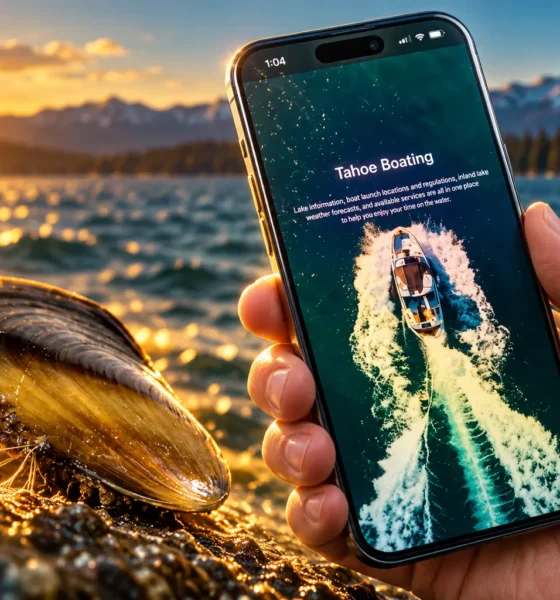 Tahoe Boating App live lake weather update