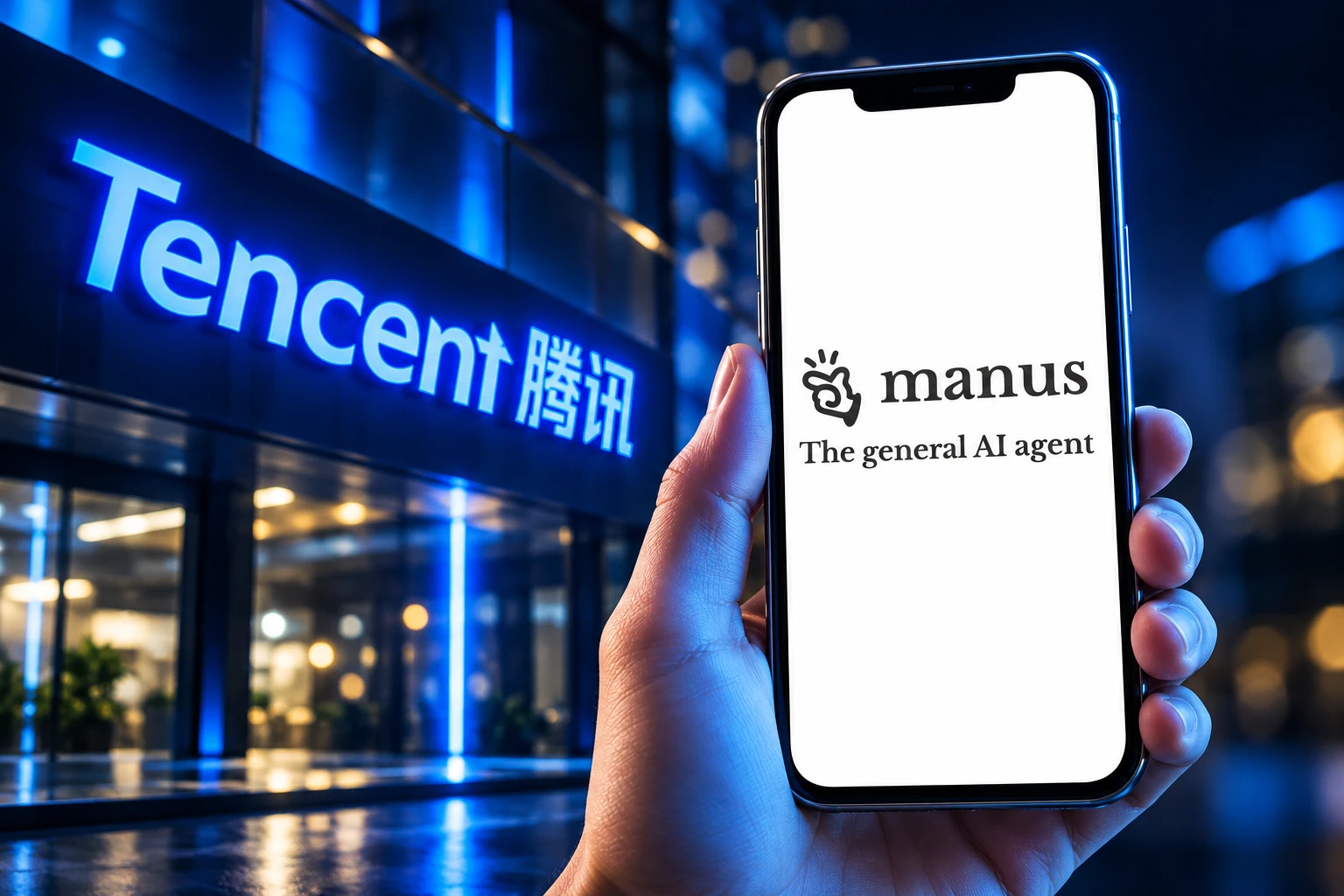 Tencent largest shareholder Manus AI after Meta unwind