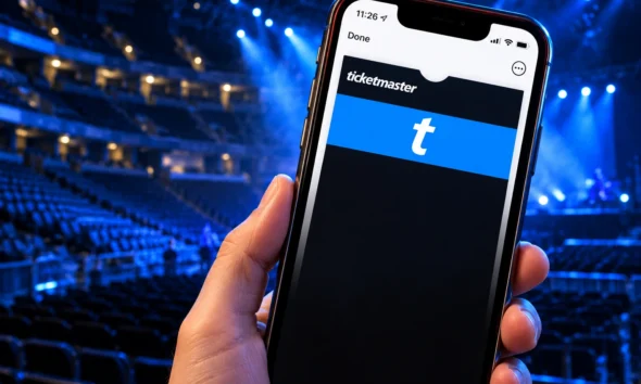 Ticketmaster personalized app Watchlist empty seats