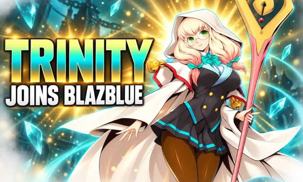 Trinity Glassfille joins BlazBlue Central Fiction DLC
