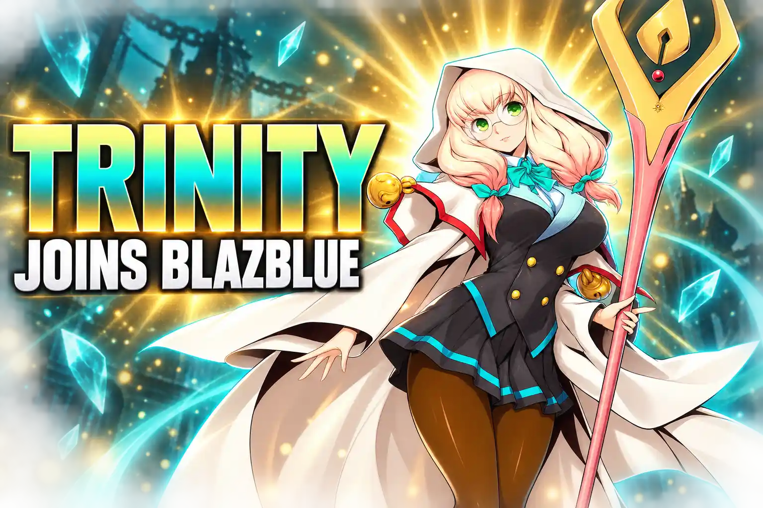 Trinity Glassfille joins BlazBlue Central Fiction DLC