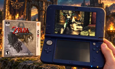 Wolf Link runs in Twilight Princess 3DS port
