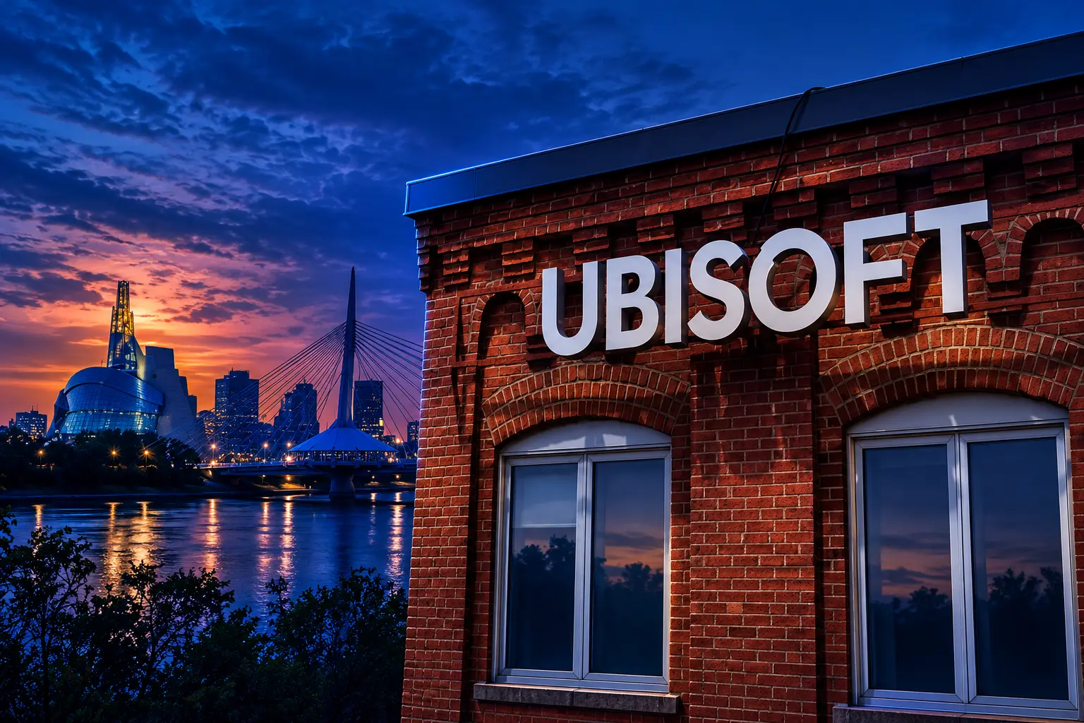 Ubisoft Winnipeg Belgrade studio closures 380 jobs