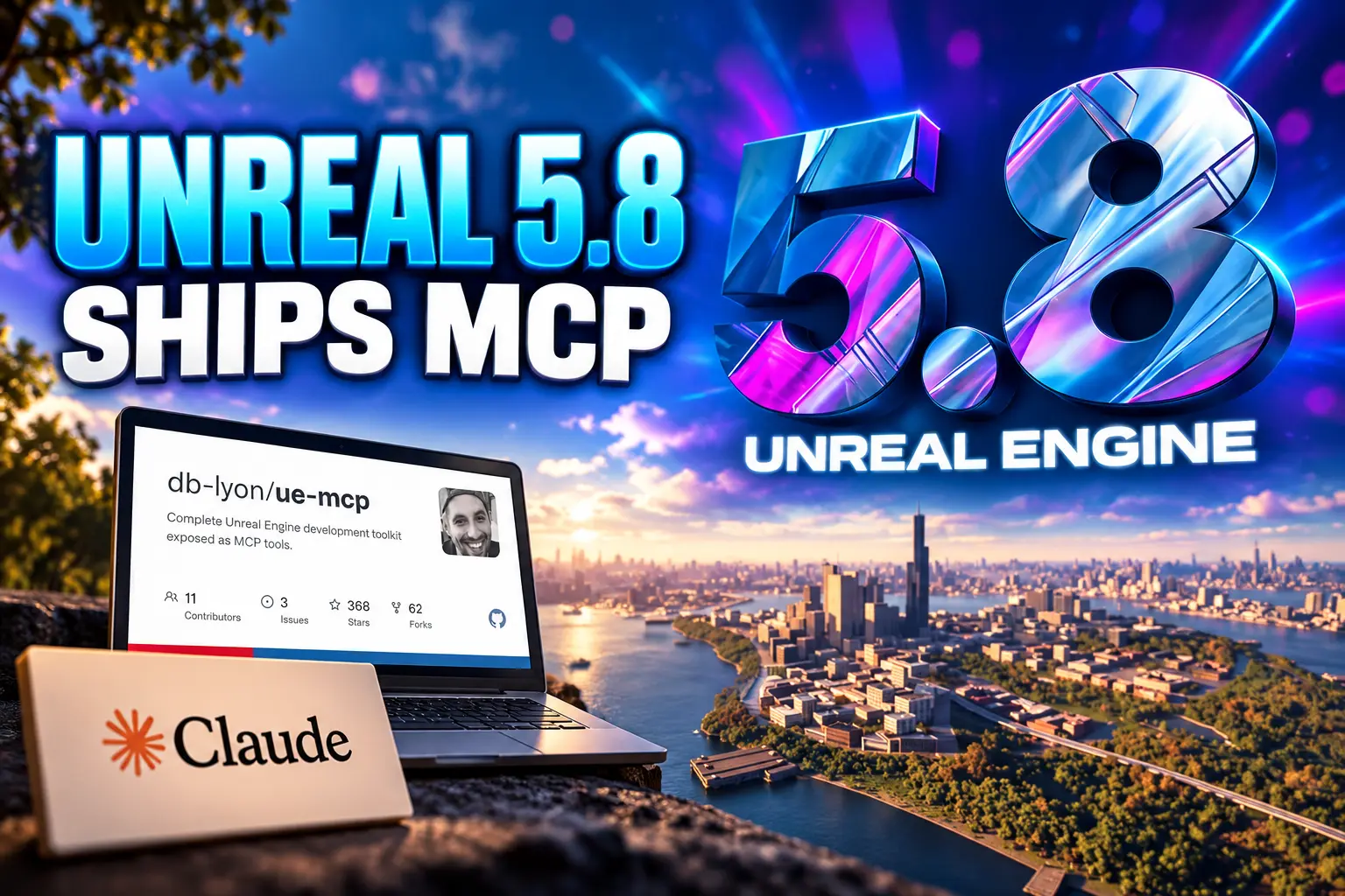 Unreal Engine 5.8 ships local MCP server