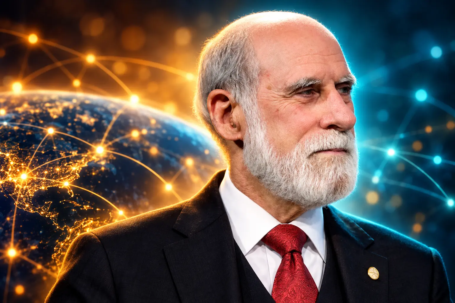 Vint Cerf Google retirement AI agent identity