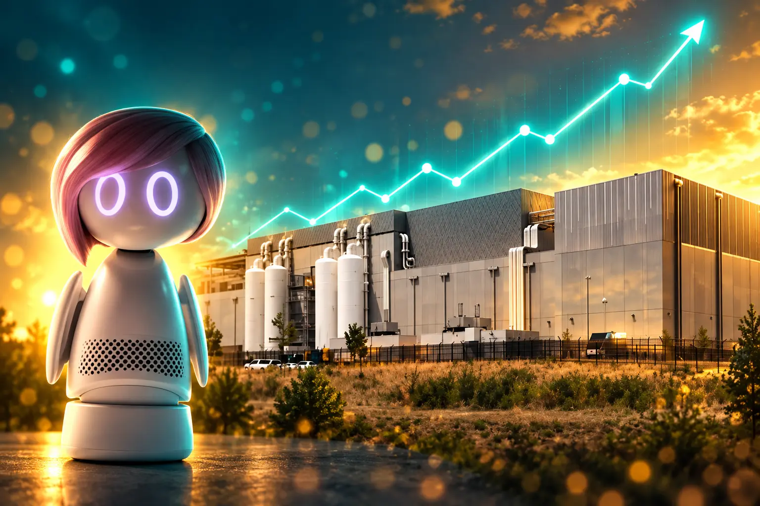 AI data center build-out carries US growth