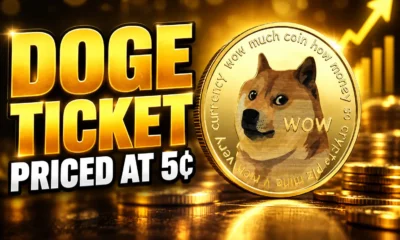Dogecoin 0.085 Robinhood prediction market 4 a.m.