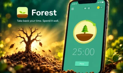 Forest focus app UBC neurodivergent student study