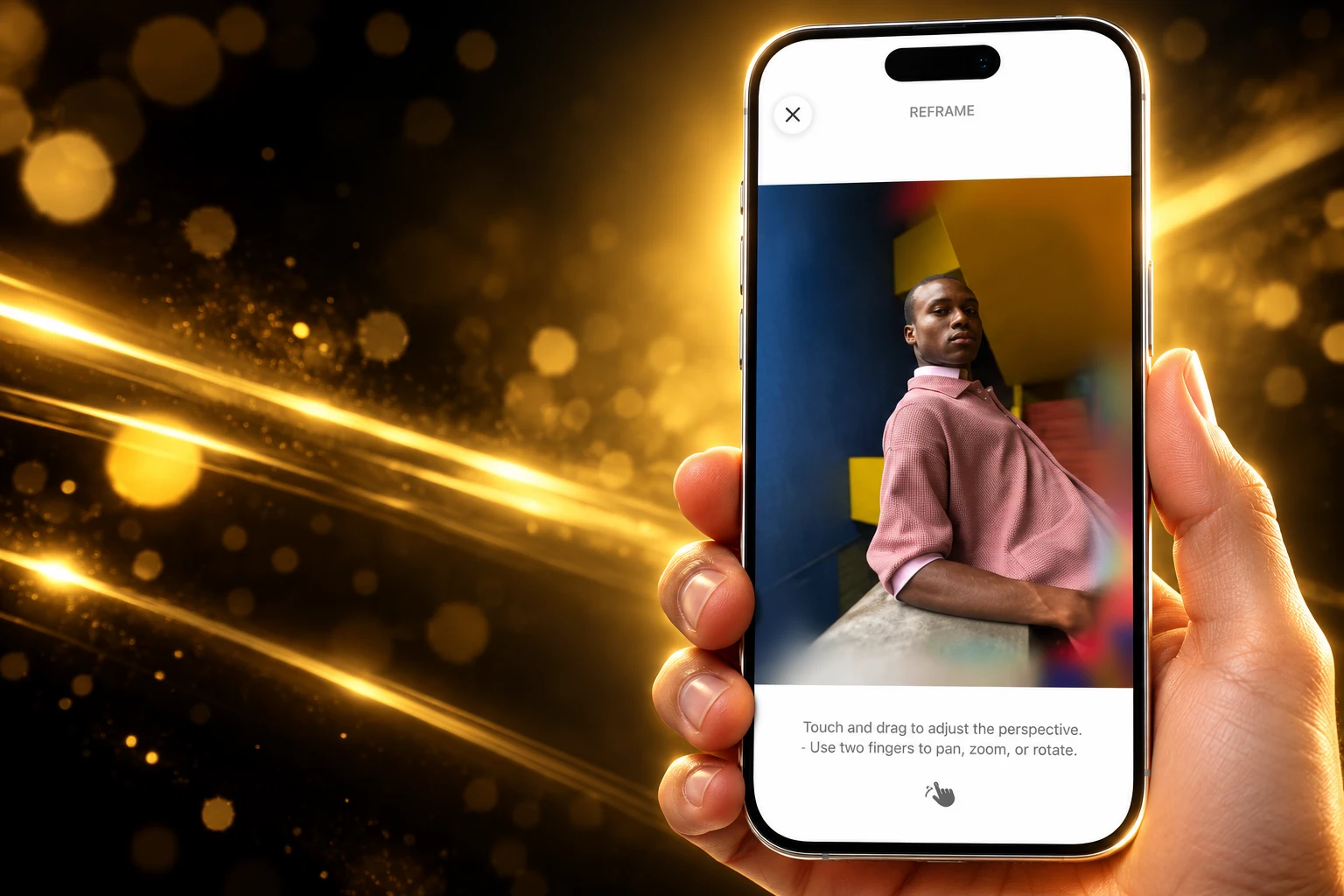 iOS 27 Spatial Reframing AI photo reframe tool