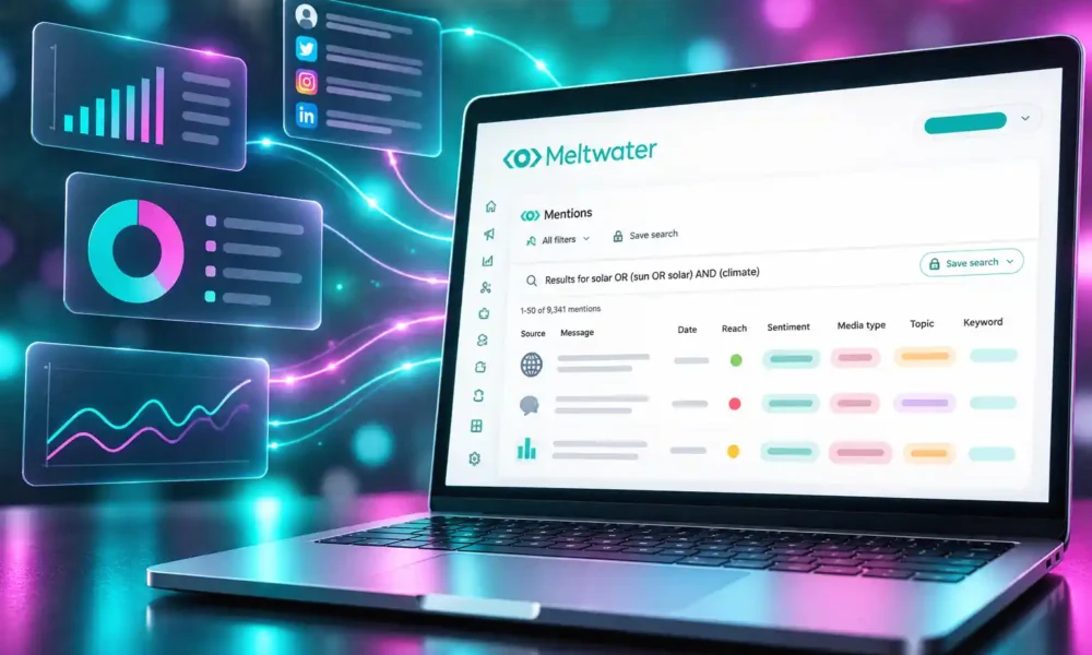 Meltwater GenAI Lens queries ChatGPT brand answers