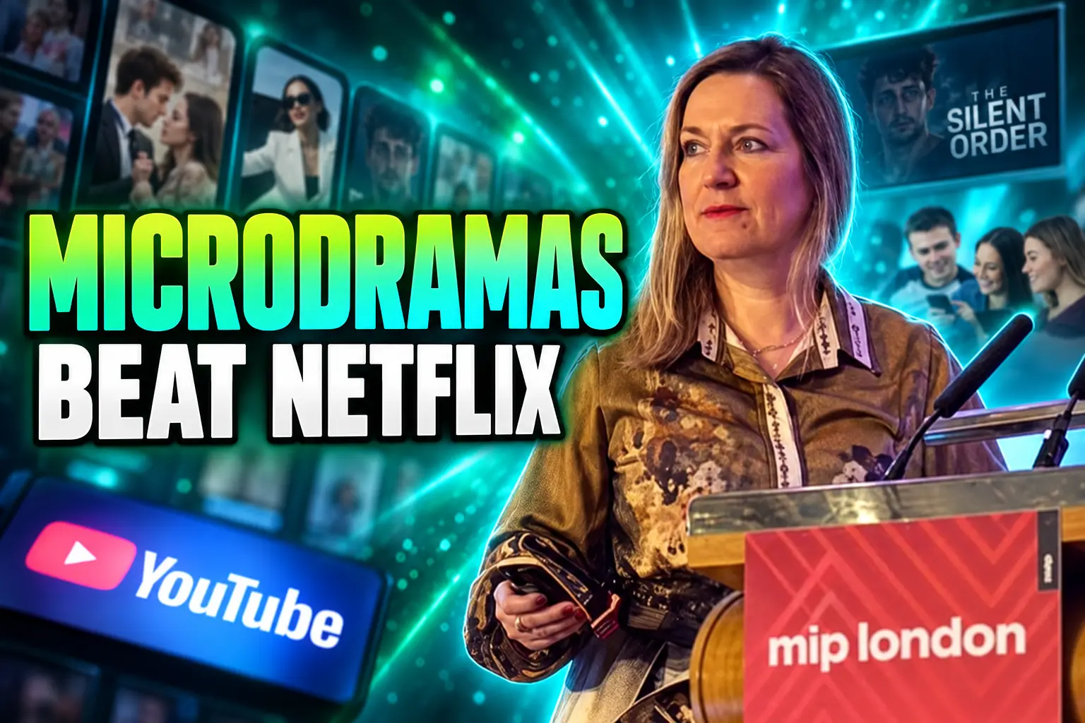 microdramas beat Netflix US phones Omdia 2025