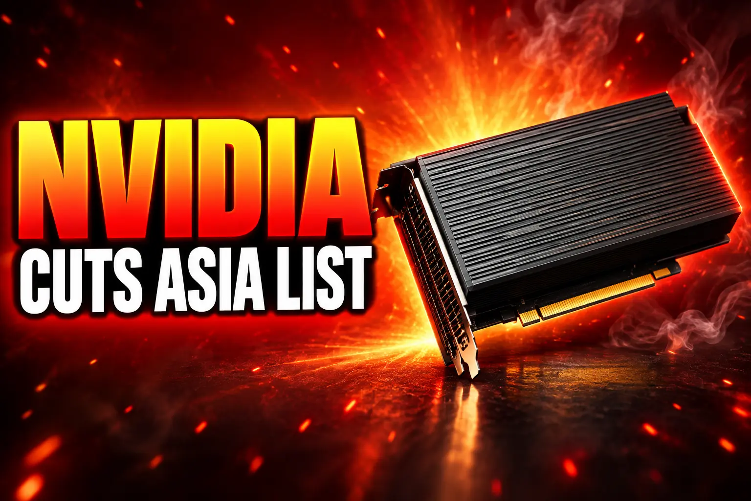 Nvidia halves Asia AI chip buyer list 2026
