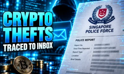 Singapore police crypto email hack inbox rules warning